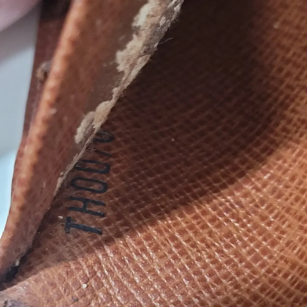 Louis‎ Vuitton Monogram Porte Tresor Long Wallet Trifold Envelope Brown Vintage